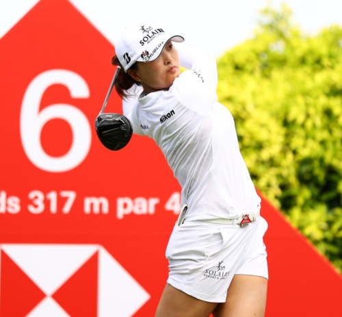 고진영이 2라운드에서 5언더파를 쳐서 공동 선두로 올라섰다. [사진=LPGA 게티이미지]