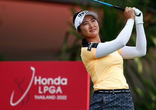 오수현이 혼다타일랜드 둘째날 선두를 지켰다. [사진=LPGA]