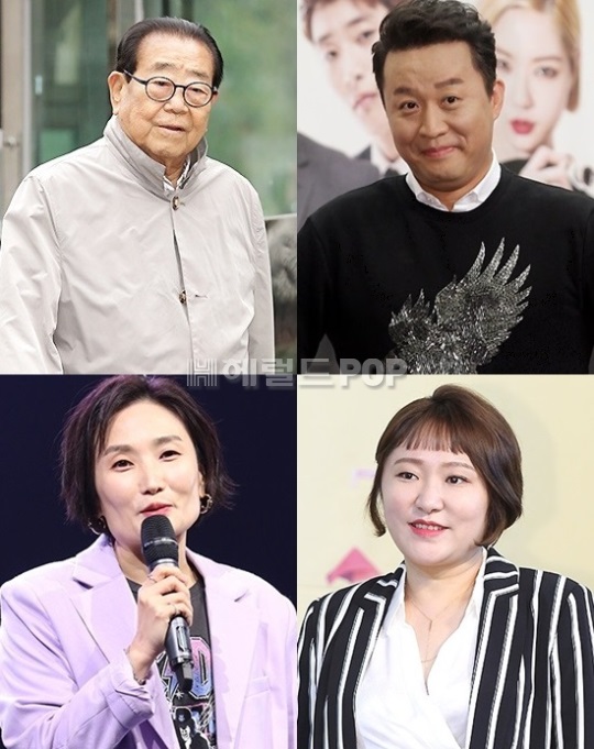 송해,정준하,박경림,김현숙/사진=민선유기자,본사DB