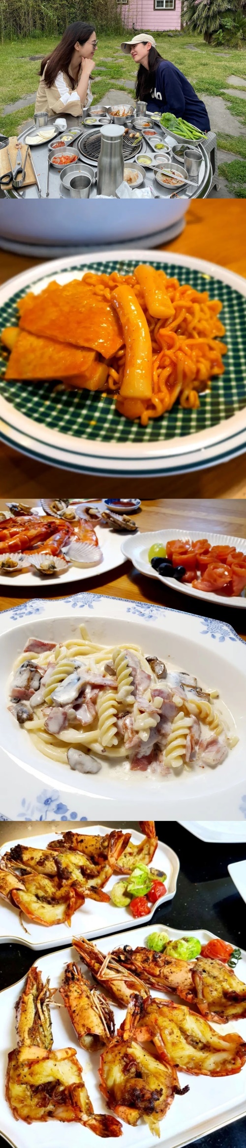 사진=손예진, 송윤아 인스타그램