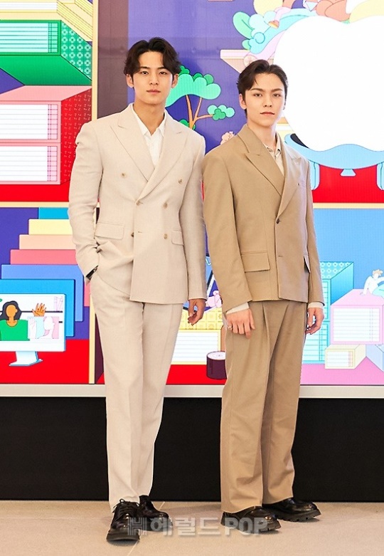 민규, 버논/사진제공=플레디스