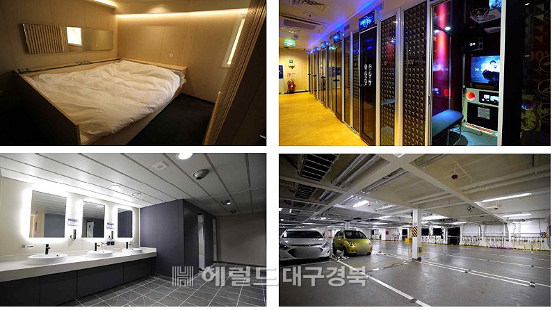 후푸~울릉간 운항 예정인 선라이즈 제주호’ 내부모습