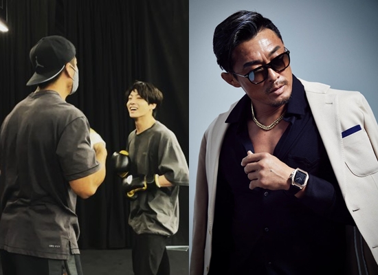 사진=정국, 추성훈 인스타그램