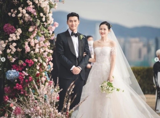 현빈, 손예진/사진=엠에스팀엔터테인먼트 인스타그램