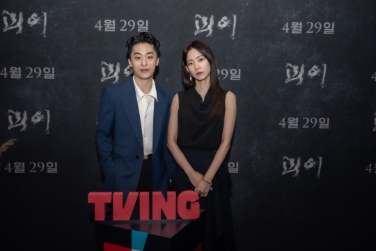 구교환,신현빈/사진=티빙 제공