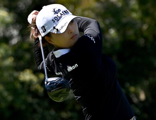 고진영이 LA오픈 무빙데이에서 한 타를 잃고 공동 3위가 됐다. [사진=LPGA]