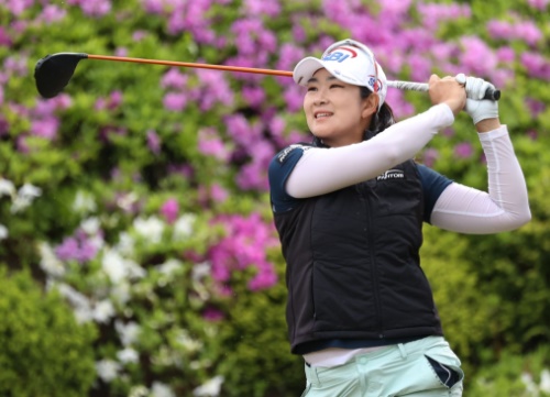 김아림 크리스F&C 제44회 KLPGA 챔피언십 2R 11번홀 티샷 [KLPGA]