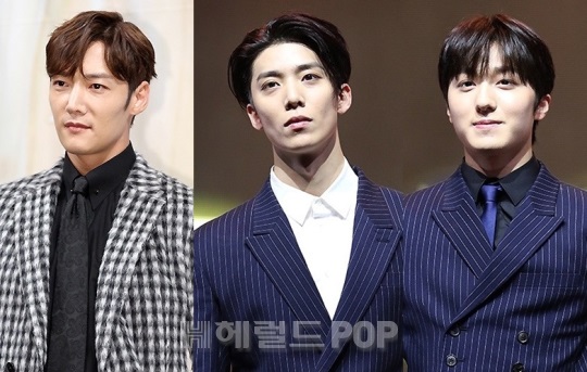 최진혁,SF9 휘영 찬희/사진=민선유기자