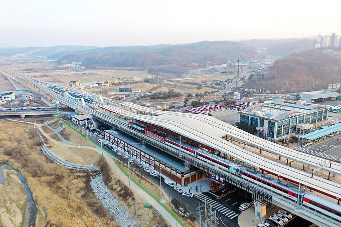 안동역 전경. (안동시 제공)