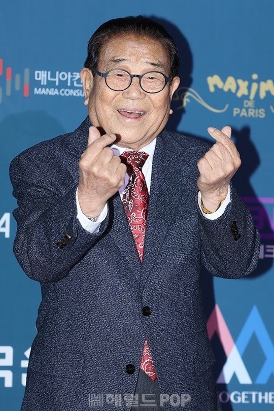 송해/사진=헤럴드POP DB