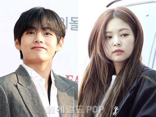 뷔, 제니/사진=헤럴드POP DB