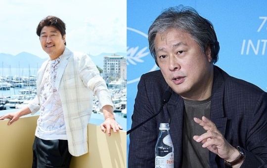 송강호, 박찬욱 감독/사진=CJ ENM MOVIE 공식 인스타
