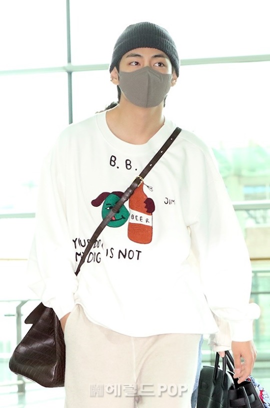 뷔/사진=민선유 기자