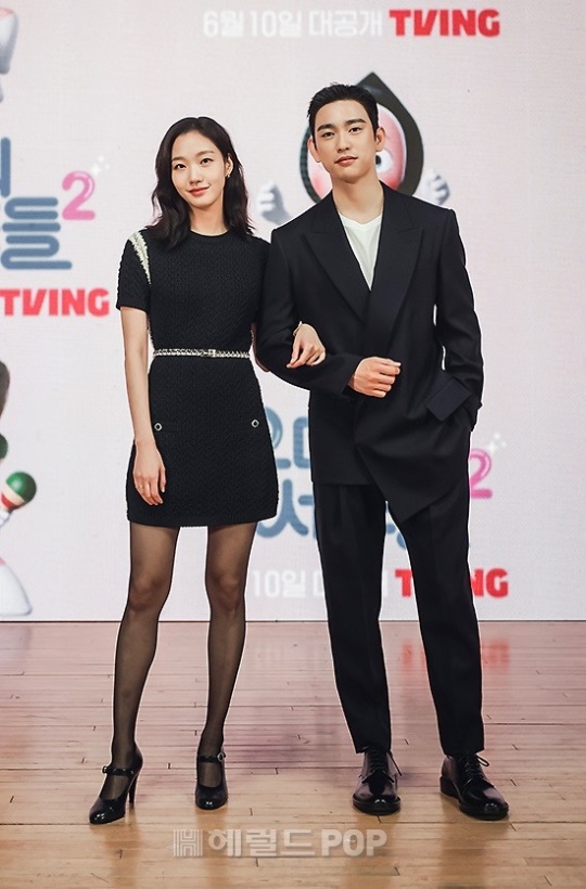 김고은, 박진영/사진제공=티빙
