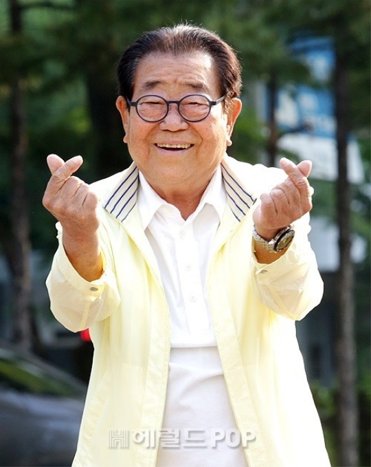 송해/사진=헤럴드POP DB