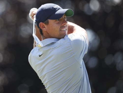 로리 매킬로이가 화요일 연습라운드를 하고 있다. [사진=USGA]