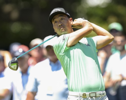 리브골프의 케빈 나가 화요일 연습라운드를 하고 있다. [사진=USGA]