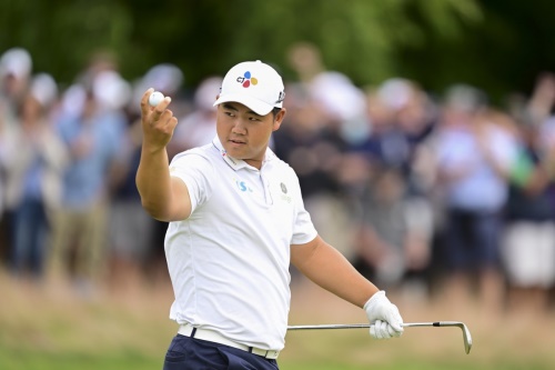 김주형이 US오픈 3라운드에서 73타를 쳤다. [사진=USGA]