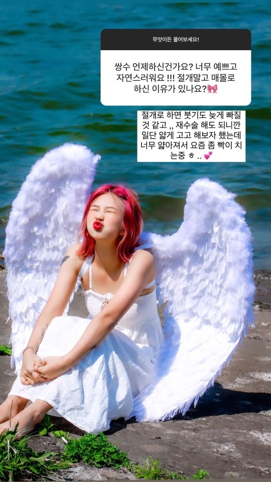 최준희 인스타 스토리