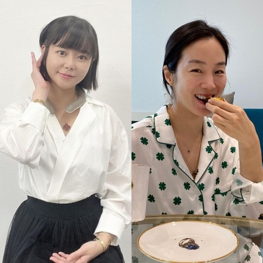 왼쪽부터 박지연, 문정원 / 박지연, 문정원 인스타