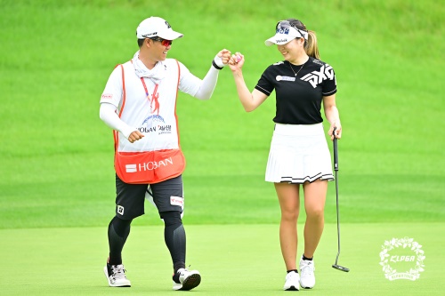 조아연이 호반서울신문 위민스 클래식 둘째날 공동 2위로 올라섰다. [사진=KLPGA]
