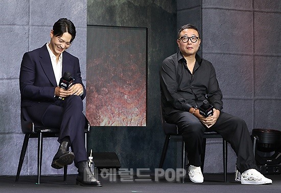 배우 주원, 정병길 감독/사진=민선유 기자