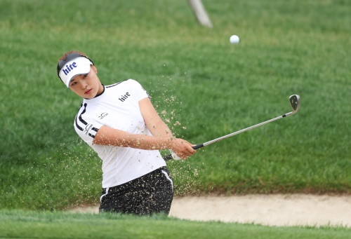 대한골프협회로부터 자격정지 3년의 징계를 받은 윤이나. [사진=KLPGA]