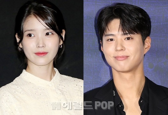 아이유,박보검/사진=민선유기자