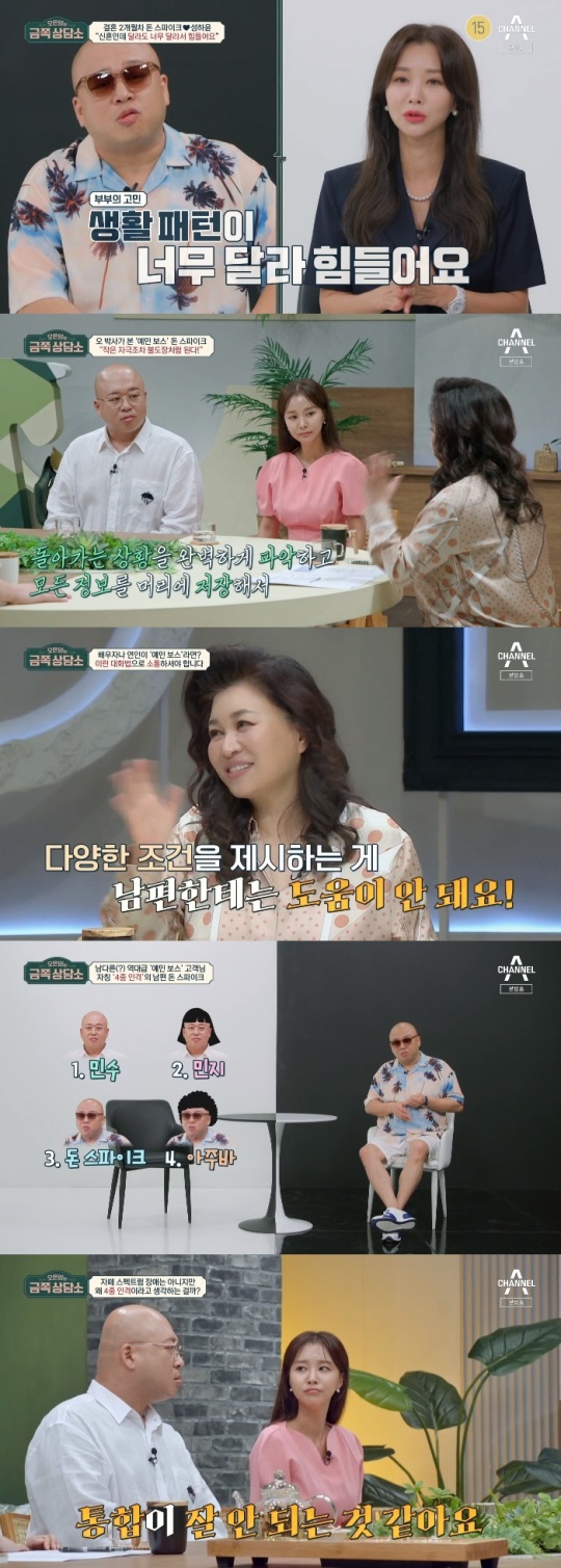 채널A '금쪽 상담소' 방송캡쳐