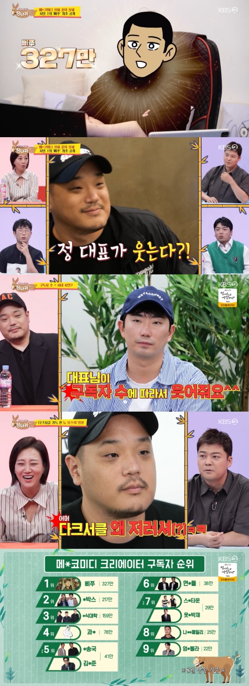 KBS2 '사장님 귀는 당나귀 귀' 방송화면 캡쳐