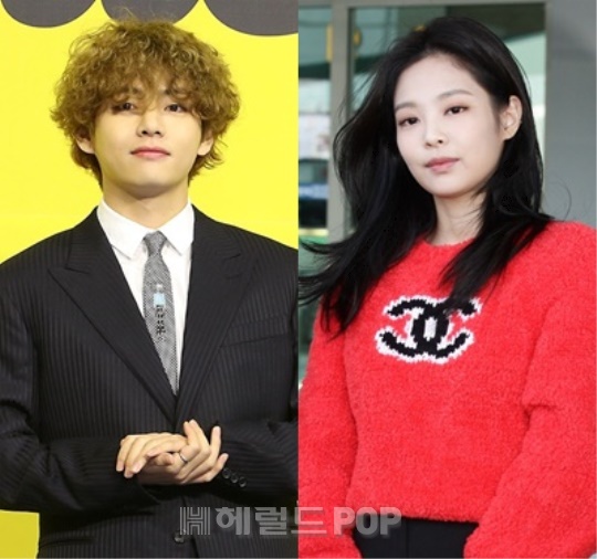 뷔, 제니/사진=헤럴드POP DB
