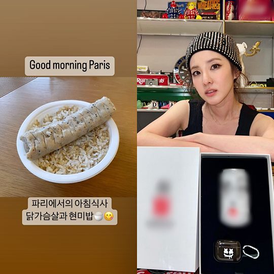 산다라박 인스타그램