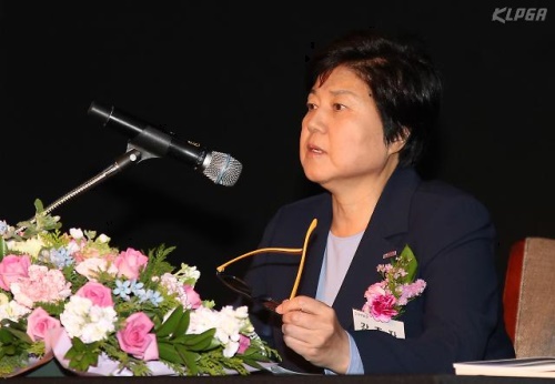 강춘자 대표. [사진=KLPGA]