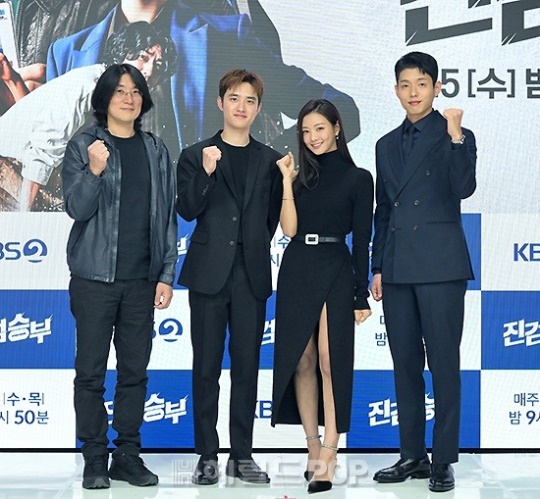 김상호 감독, 도경수, 이세희, 하준/사진제공=KBS