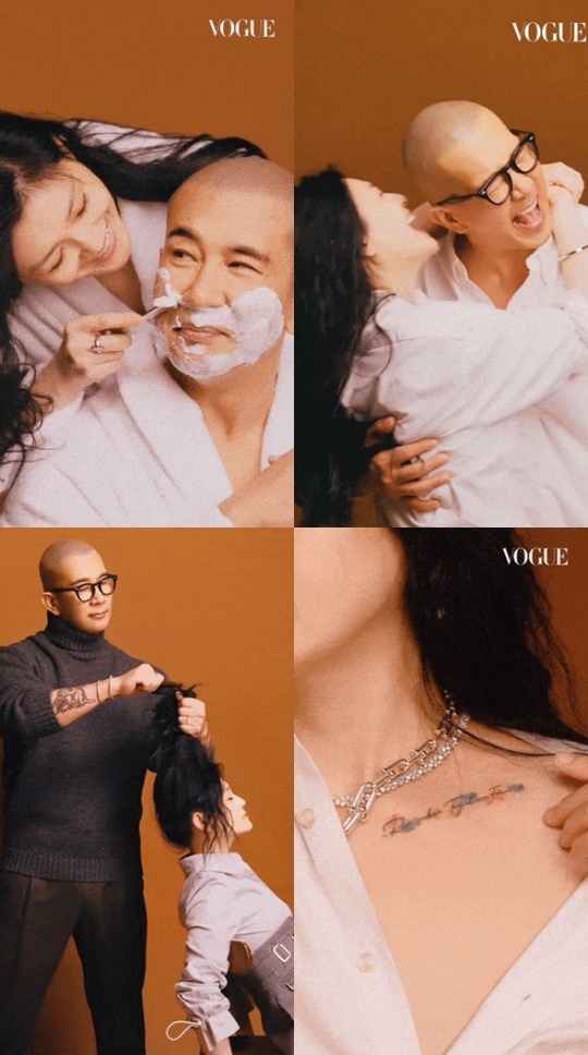 '보그' 비하인드 영상 캡처