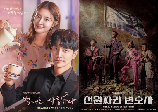 '법대로 사랑하라', '천원짜리 변호사' 포스터