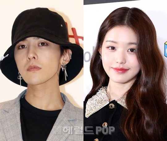 지드래곤, 장원영/사진=헤럴드POP DB