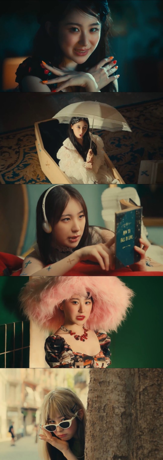 'HUSH RUSH' MV 캡처
