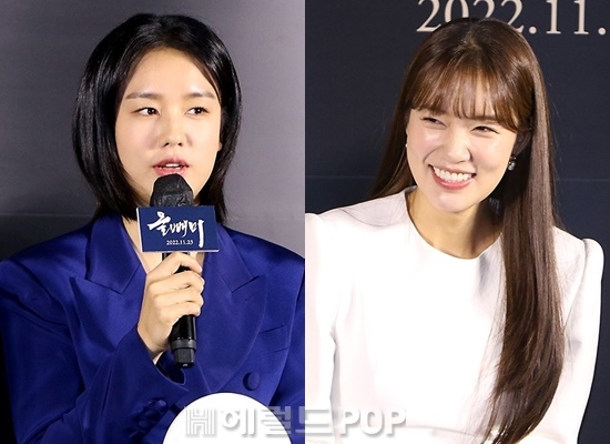 배우 안은진, 조윤서/사진=민선유 기자
