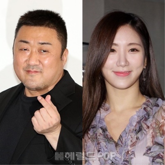 마동석 예정화/사진=헤럴드POP DB