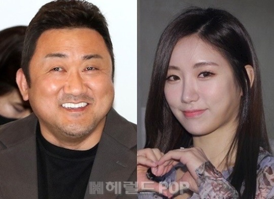 마동석, 예정화/사진=헤럴드POP DB