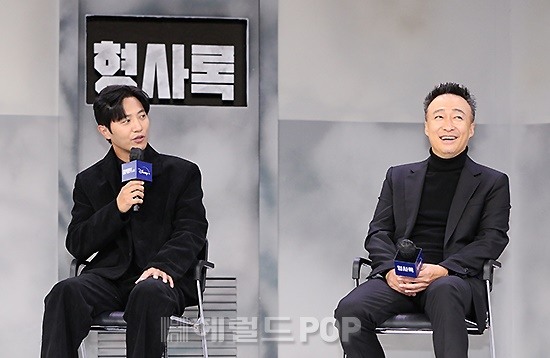 배우 진구, 이성민/사진=민선유 기자