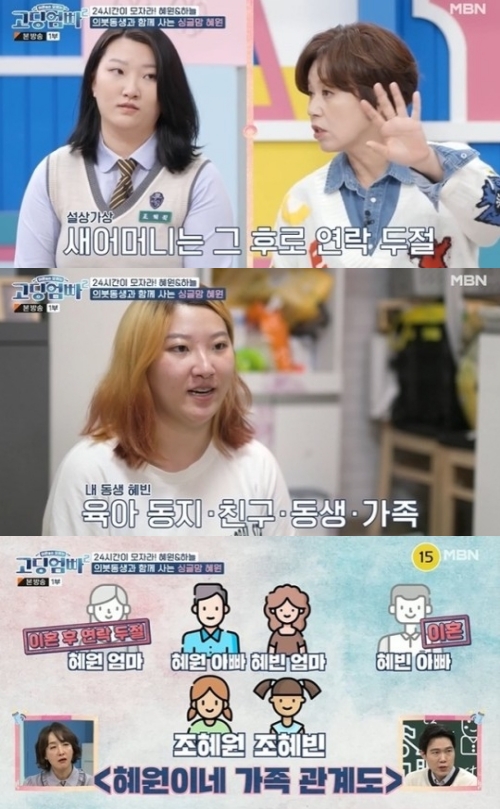 MBN '고딩엄빠2' 방송화면 캡쳐