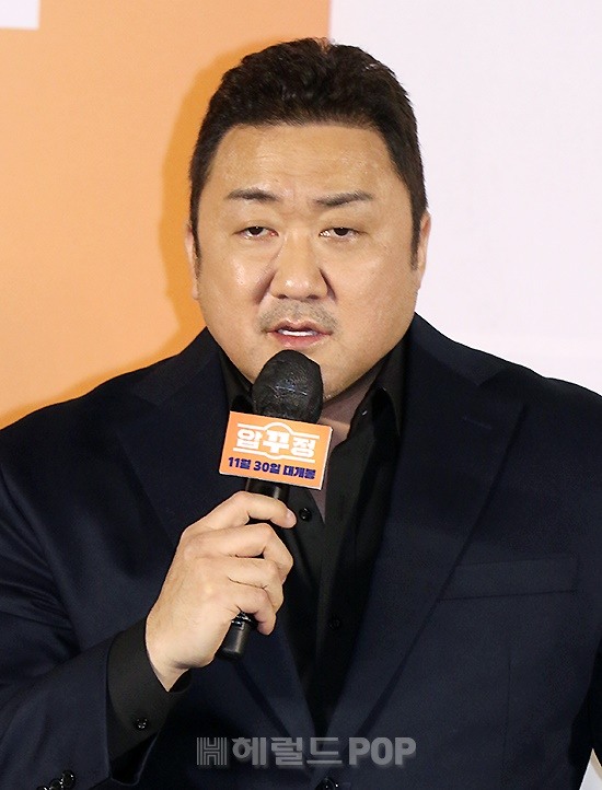 배우 마동석/사진=민선유 기자