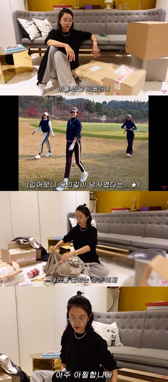 채정안TV 유튜브 캡처