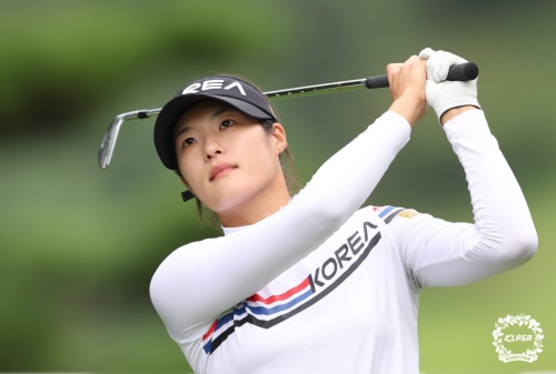 수석 통과의 영예를 안은 김민별. [사진=KLPGA]
