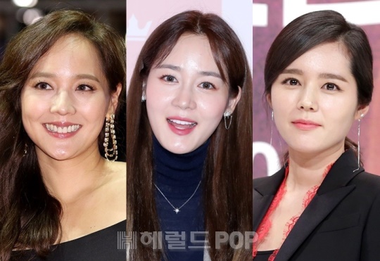 유진, 성유리, 한가인/사진=헤럴드POP DB