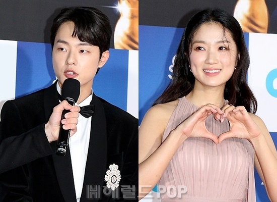 배우 김동휘, 김혜윤/사진=민선유 기자