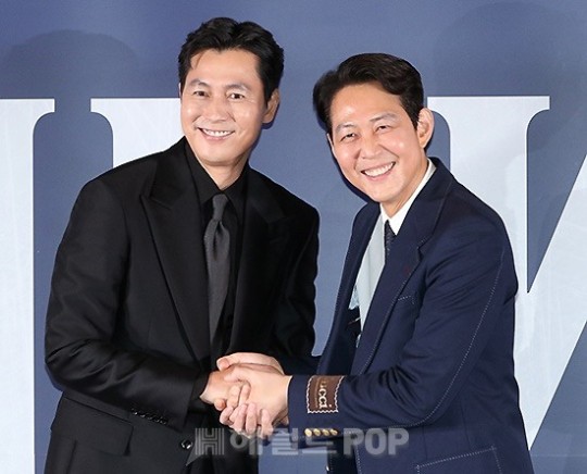 배우 정우성, 이정재/사진=헤럴드POP DB