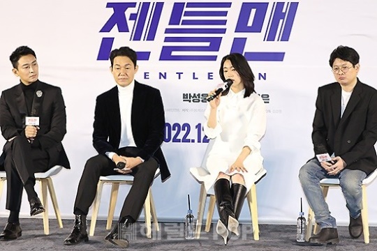 주지훈, 박성웅, 최성은, 김경원 감독/사진=민선유기자